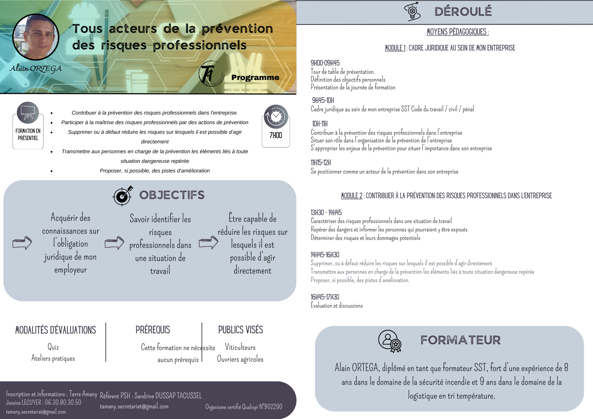 Tous acteurs de la prévention des risques professionnels